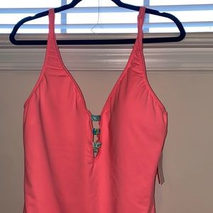 Lilly Pulitzer nwt 14 jaspen one piece Lilly’s coral
